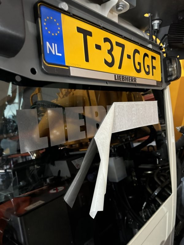 Sticker Liebherr  60cm - Afbeelding 2